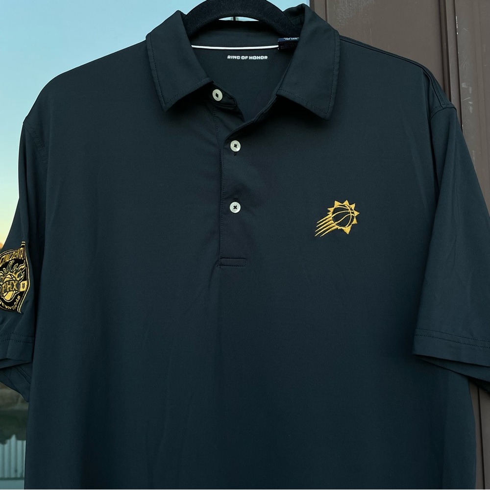 Phoenix Suns Cincuenta Temporadas Black Polo M